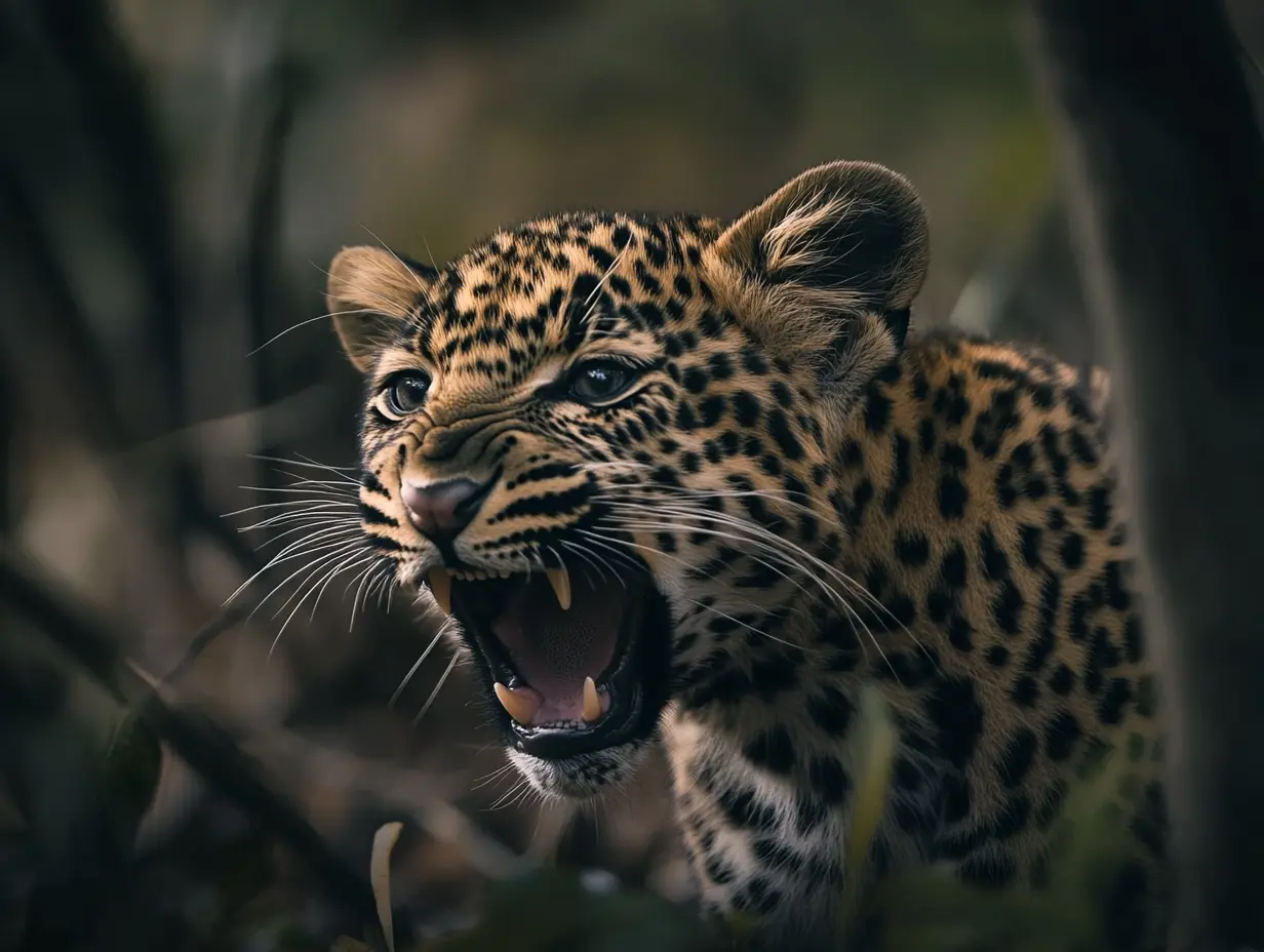 Ein verwaister Leopard klopfte jeden Morgen an ihre Tür. Eines Tages ließ sie ihn endlich herein