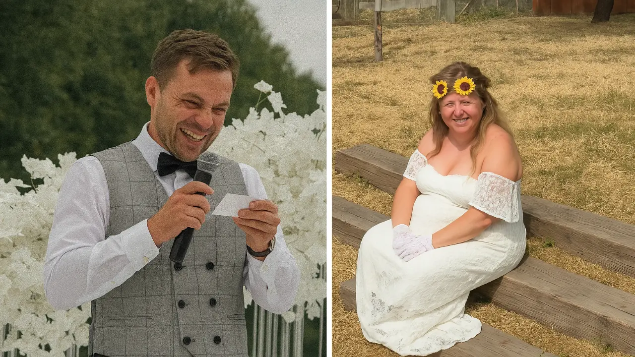 Overweight Bride Gets Humiliated In Best Man Speech. Instead of Getting Angry, She Does Something Worse