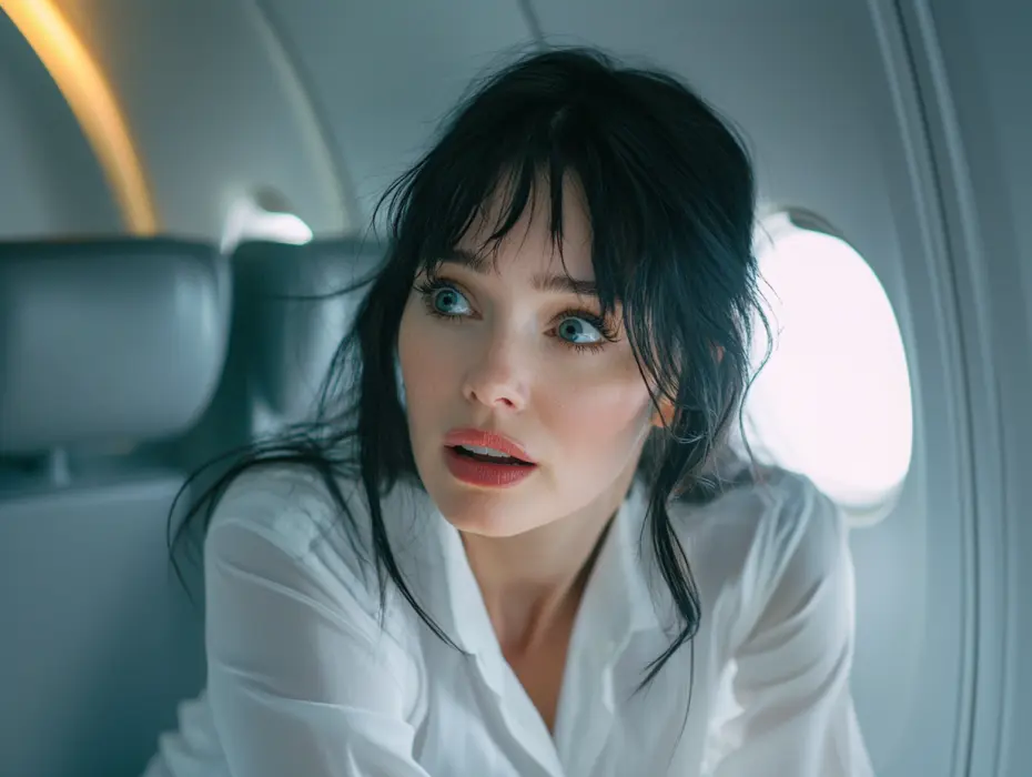 Frau gibt Sitzplatz im Flugzeug für Veteran auf und wird blass, als sie erfährt, wer er wirklich ist!