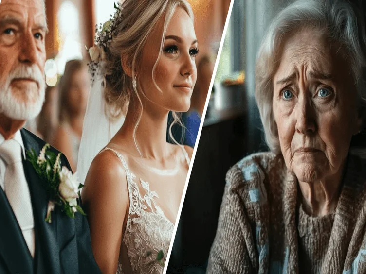 Großvater verlässt seine Frau, um ein junges Mädchen zu heiraten - während der Hochzeit sagt die Großmutter etwas, das niemand erwartet hat