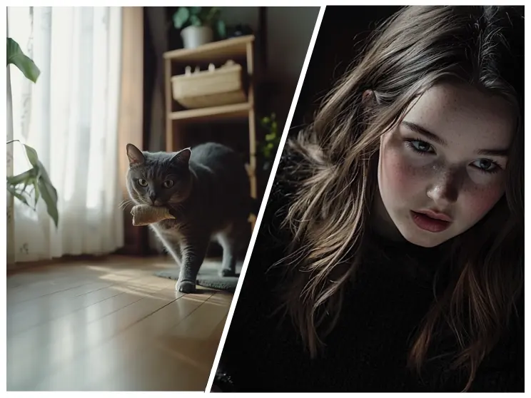 Streunende Katze bringt immer wieder seltsame Gegenstände mit nach Hause - dann findet ihr Besitzer eine versteckte Botschaft