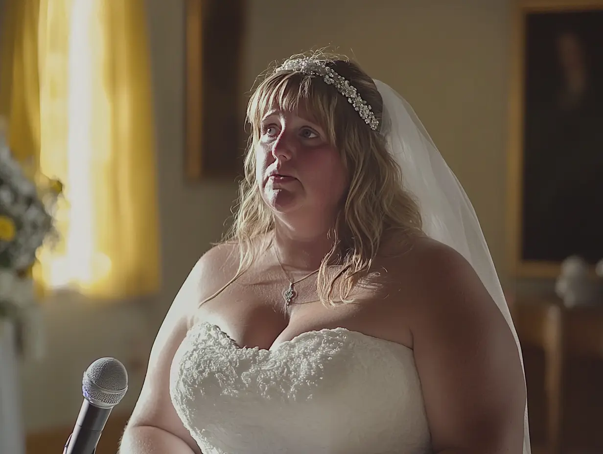 Overweight Bride Gets Humiliated In Best Man Speech. Instead of Getting Angry, She Does Something Worse