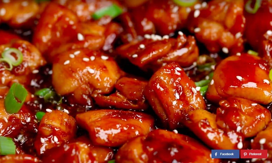Rezept: saftiges Teriyaki Hühnchen.