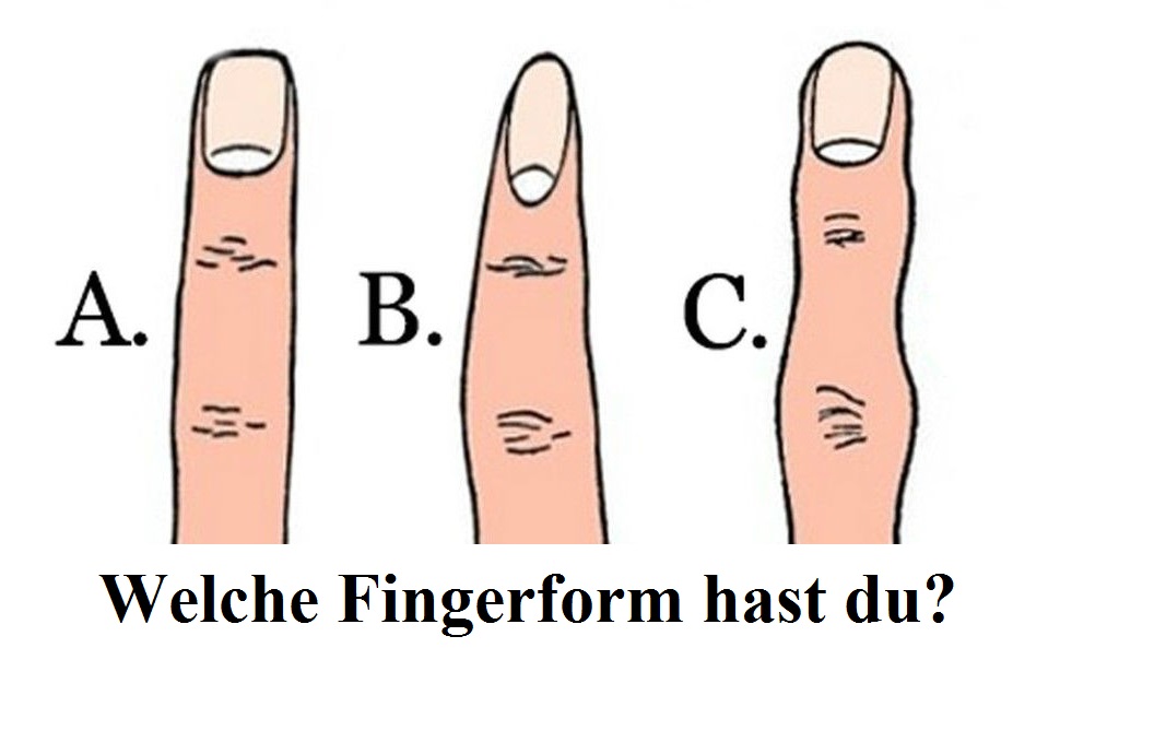 Welche Form haben deine Finger? Das sagt es über deine Persönlichkeit.