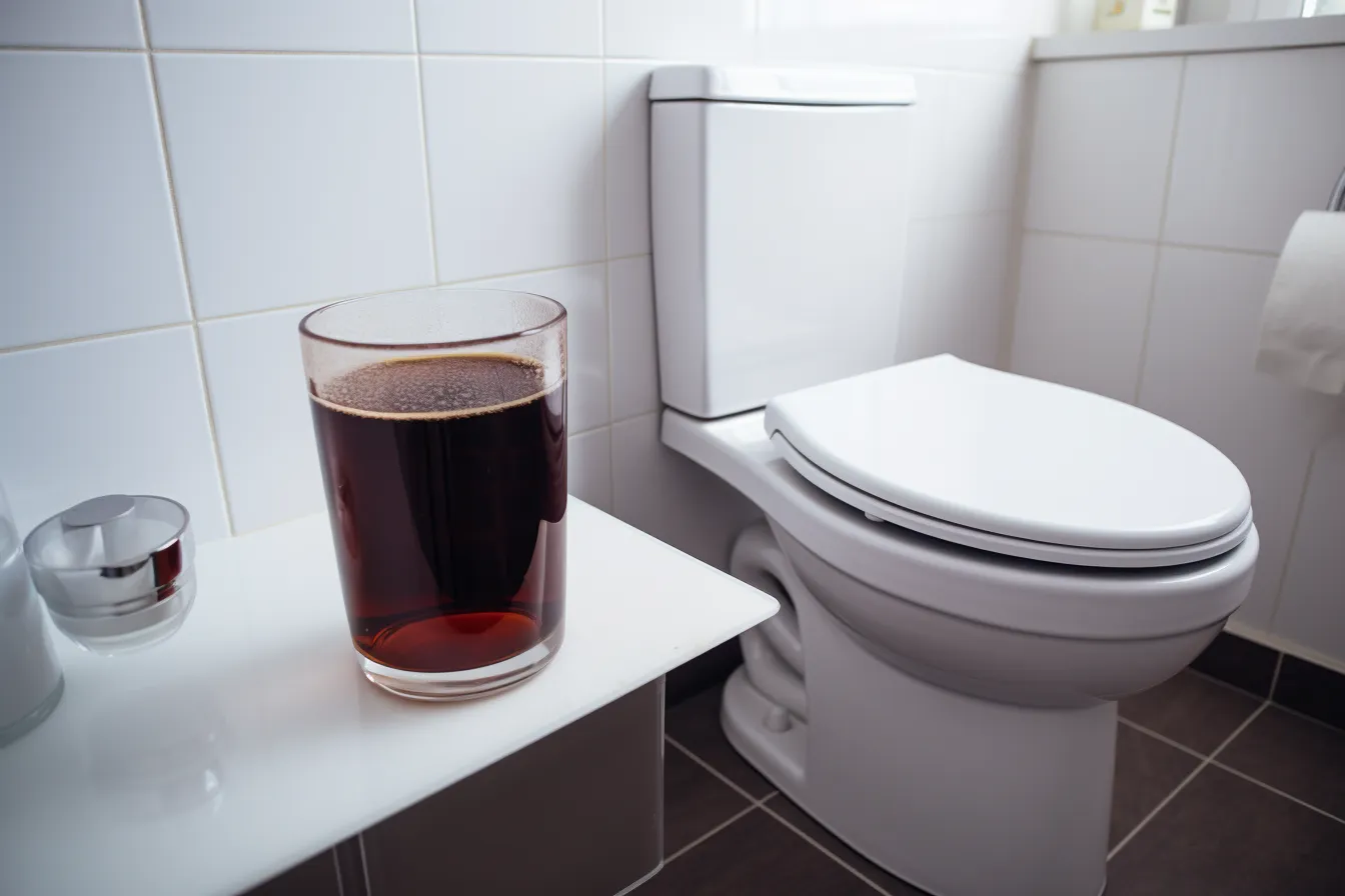 Sie schüttet einen halben Liter Cola in die Toilette und dann passiert etwas Unglaubliches! Probier es aus!