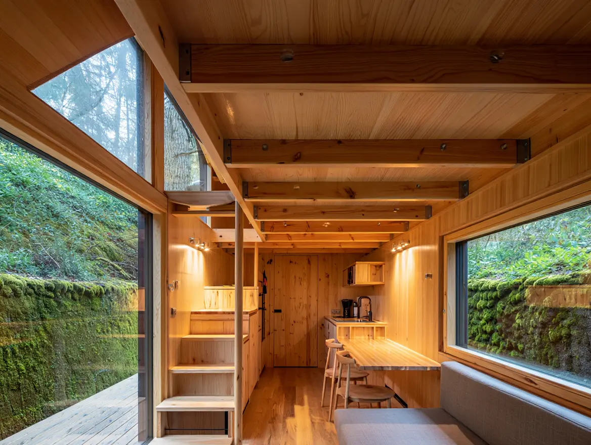 Elderly Woman lives in a Mossy Hut - Take a Look Inside