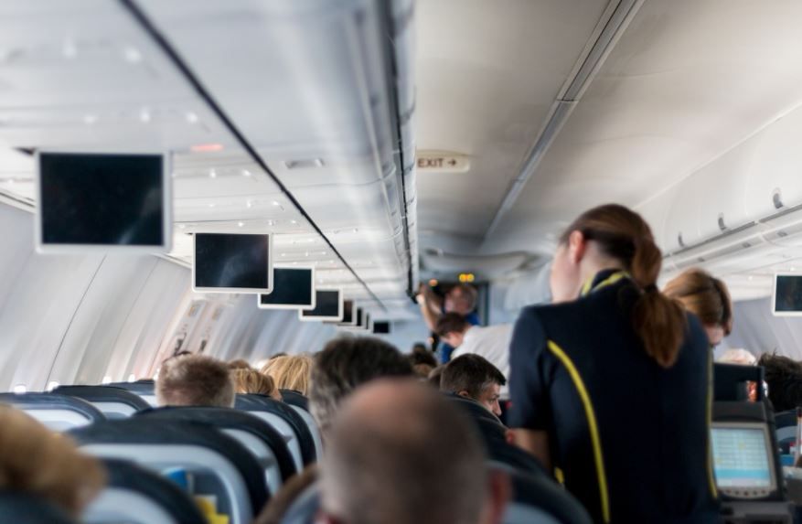 Aha! Das ist also der Grund warum Stewardessen ihre Hände immer auf dem Rücken halten wenn du ins Flugzeug steigst!