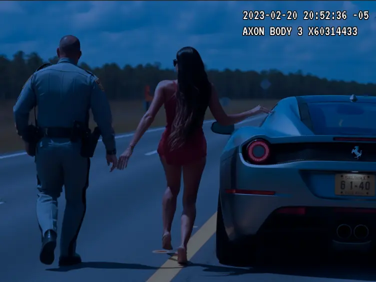 Erstaunliches Filmmaterial aufgedeckt: Frau zeichnet heimlich Polizei-Verkehrsstopp auf!