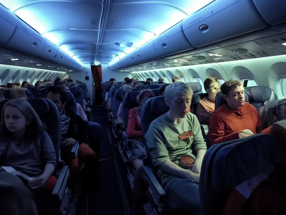 Frau gibt Sitzplatz im Flugzeug für Veteran auf und wird blass, als sie erfährt, wer er wirklich ist!
