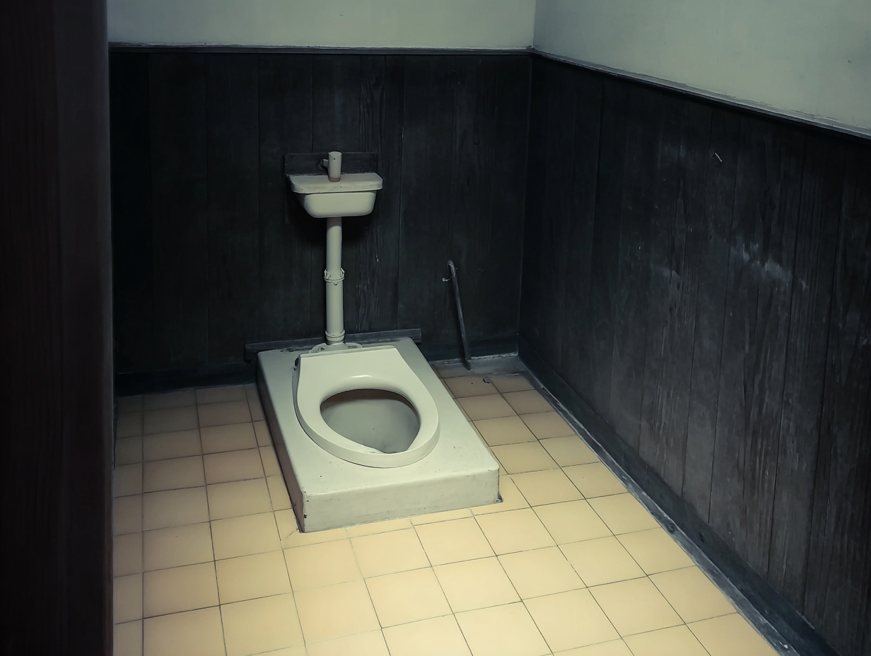 Warum sitzen die Japaner auf der Toilette mit dem Gesicht nach vorne?