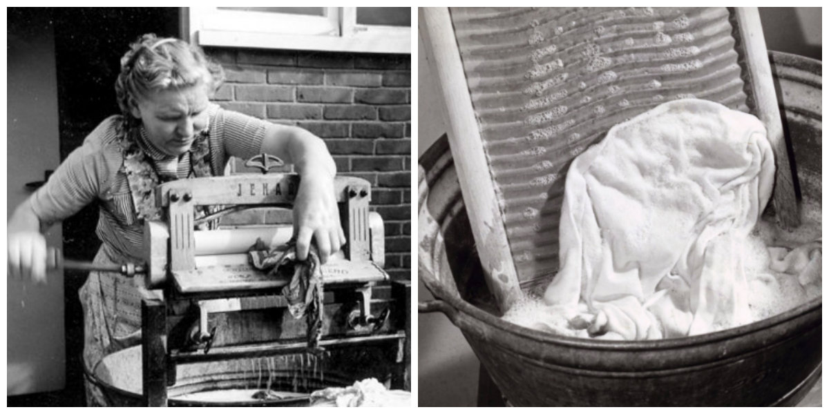 Unglaublich: So viele Stunden waren wir im Jahre 1950 mit dem Haushalt beschäftigt... Respekt für unsere Omas und Mamas!