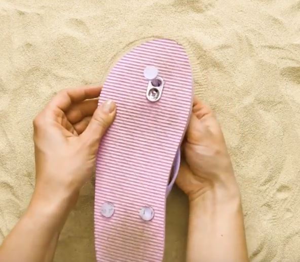 Flip Flop Riemen kaputt fast heile