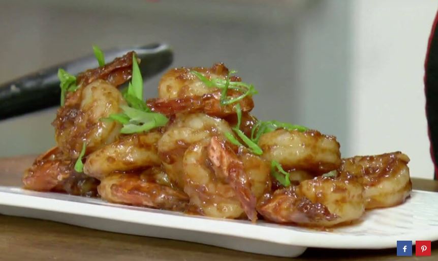 Rezept: knusprige Garnalen in Hoisinsoße. 10 Minuten und fertig!