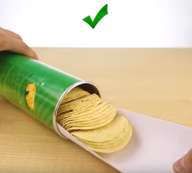 Angewohnheiten Chipsverpackung