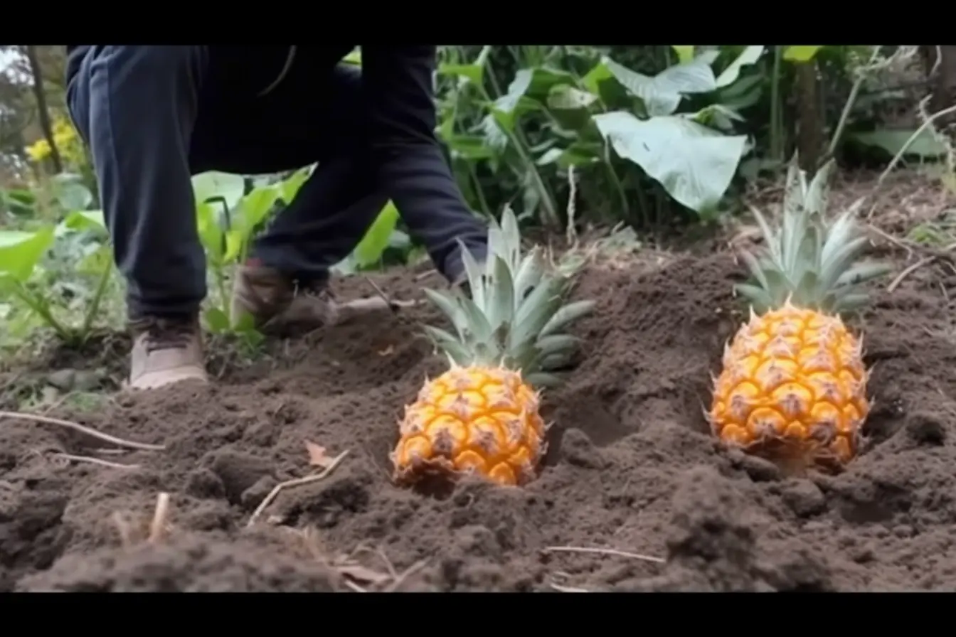 Pflanzen Sie Ananas überall in Ihrem Garten: Schau, was eine Woche später passiert