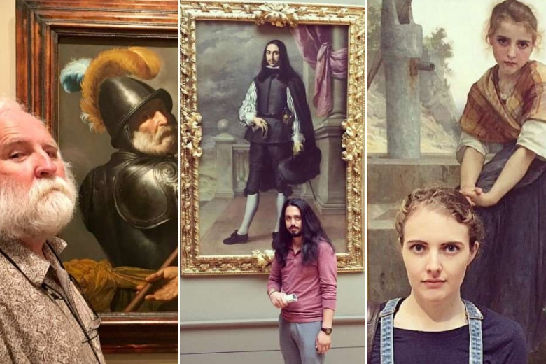 Bin ich das etwa? 11 Leute, die im Kunstmuseum ihren Doppelgänger getroffen haben!