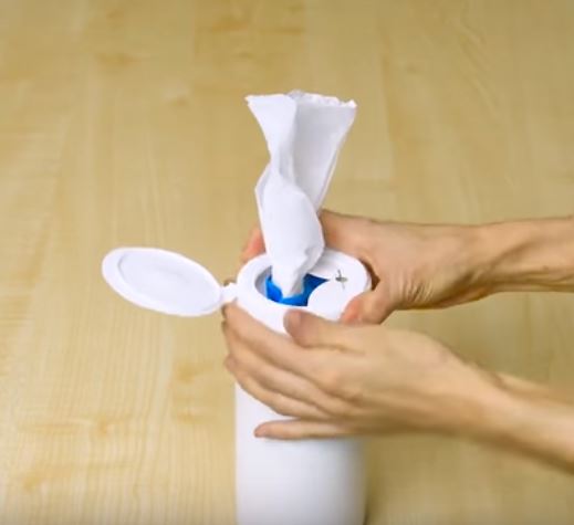 Plastiktüten Falttechnik 14