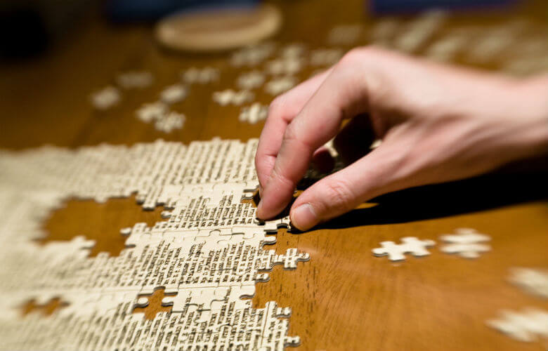 Taktik: darum solltest du nicht mit dem Rand vom Puzzle beginnen!