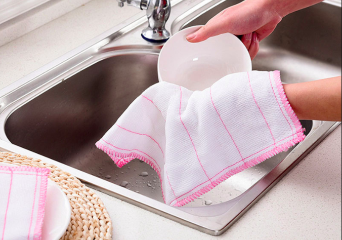 Neues Geschirrtuch oder Handtuch gekauft? So absorbieren sie direkt!