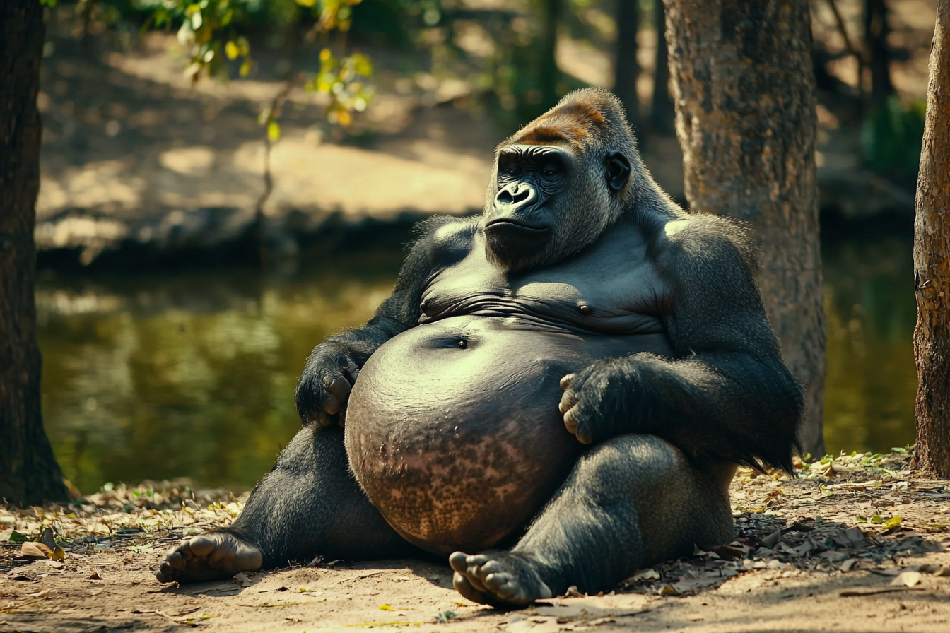 Der Ultraschall eines schwangeren Gorillas enthüllt ein dunkles Geheimnis
