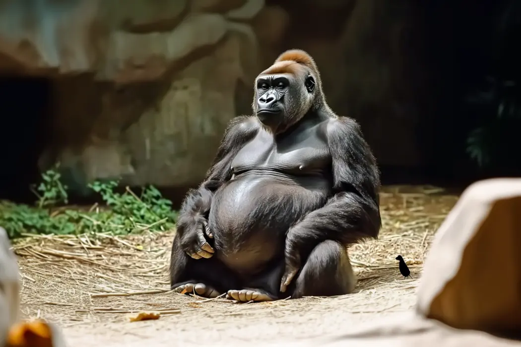 Der Ultraschall eines schwangeren Gorillas enthüllt ein dunkles Geheimnis