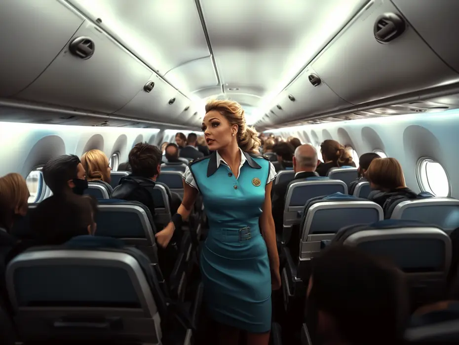 Frau gibt Sitzplatz im Flugzeug für Veteran auf und wird blass, als sie erfährt, wer er wirklich ist!