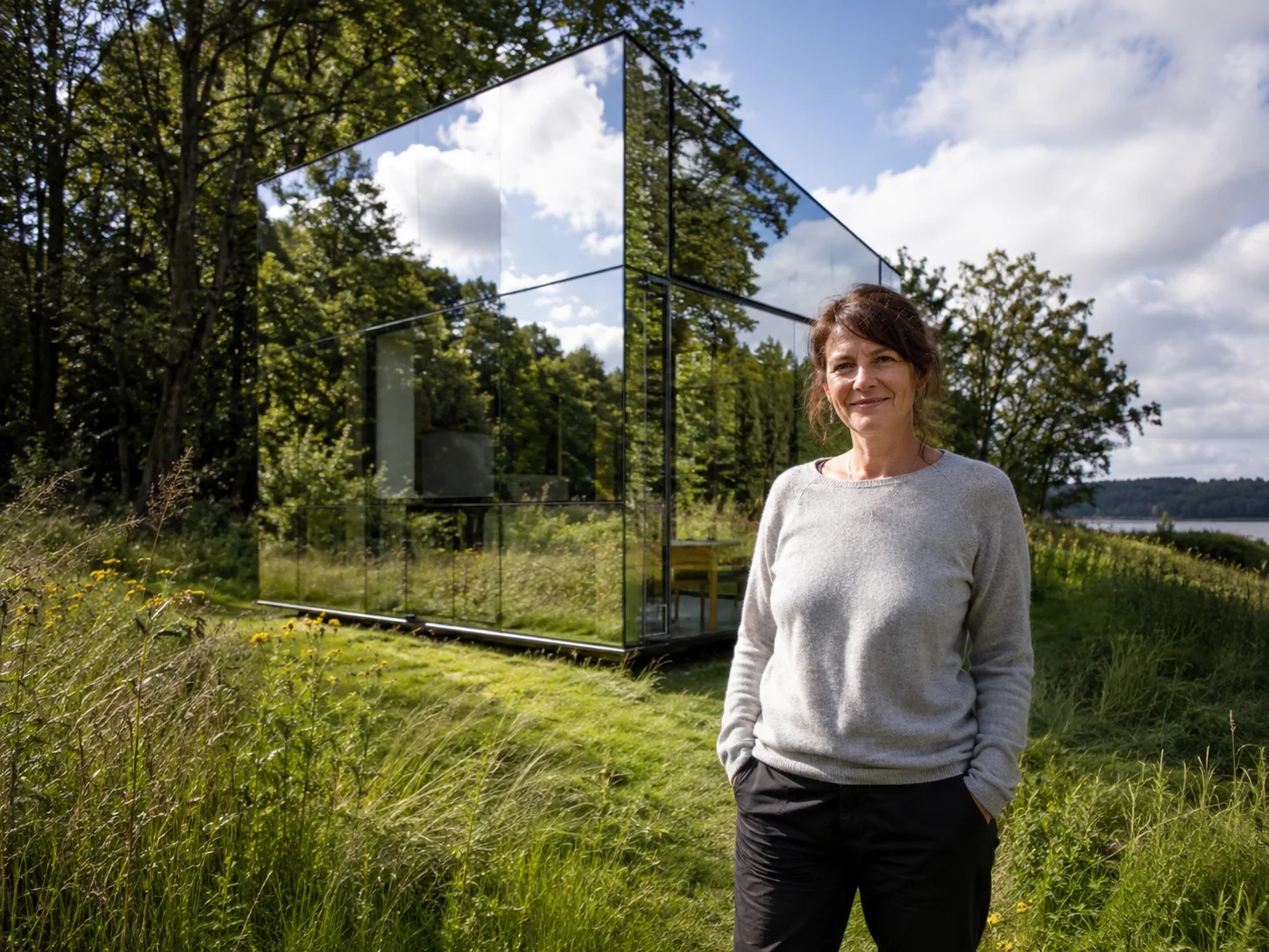 Diese Frau baute ein unsichtbares Traumhaus - und die Erfahrung ist erstaunlich...