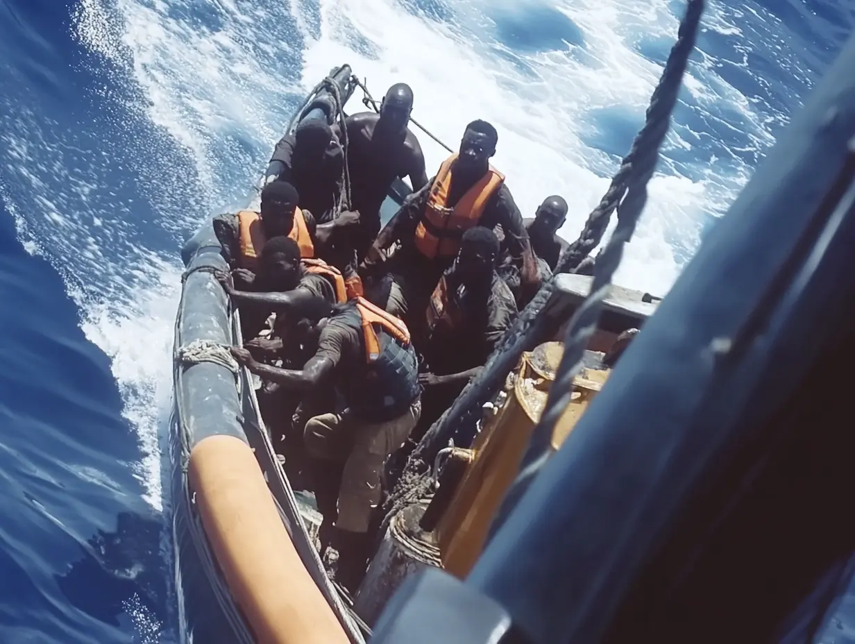 Segelboot strandet und trifft auf Piraten - was die Crew tut, um zu überleben, verblüfft sie alle!