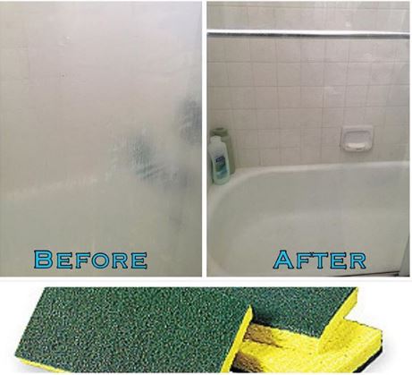 Möchtest du ein blitzeblankes Badezimmer? Vermenge dann Spülmittel mit DIESEM Wundermittel und deine Dusche wird strahlen!