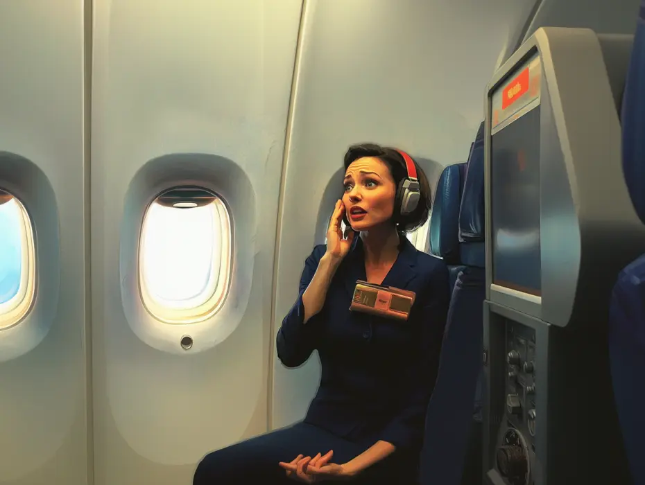 Frau gibt Sitzplatz im Flugzeug für Veteran auf und wird blass, als sie erfährt, wer er wirklich ist!