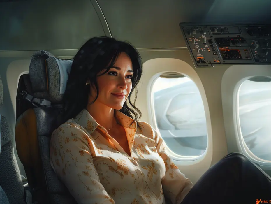 Frau gibt Sitzplatz im Flugzeug für Veteran auf und wird blass, als sie erfährt, wer er wirklich ist!
