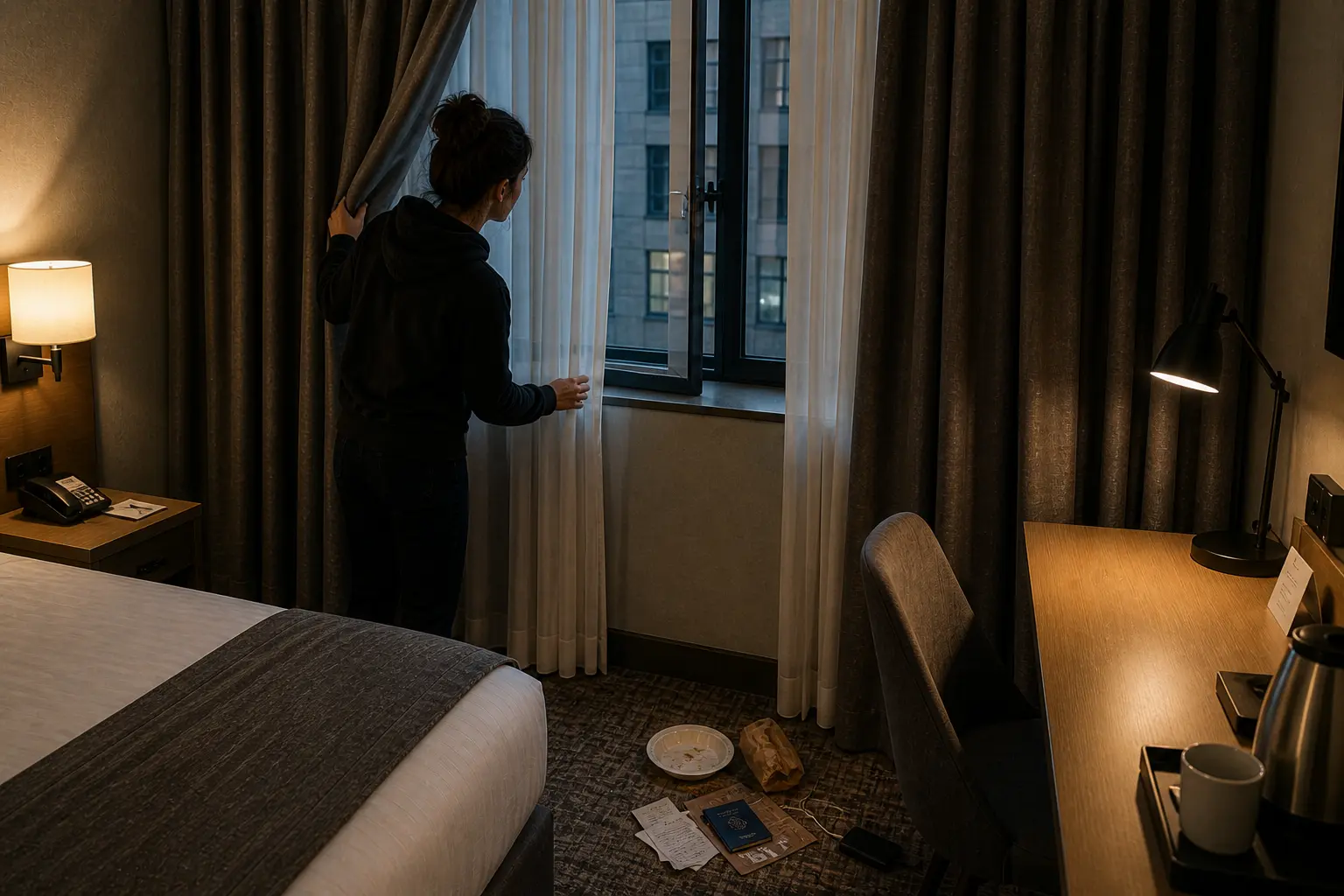 Die 5-Sekunden-Hotelvorhang-Gewohnheit, die Ihren Aufenthalt - und Ihre Privatsphäre - retten könnte