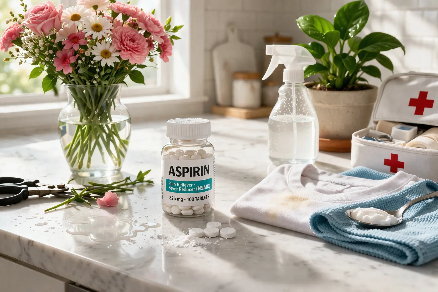 Aspirin hat mehr Verwendungszwecke im Haushalt, als die meisten Menschen ahnen