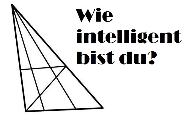 Wie viele Dreiecke entdeckst du? Nur die wenigsten Menschen kommen drauf!