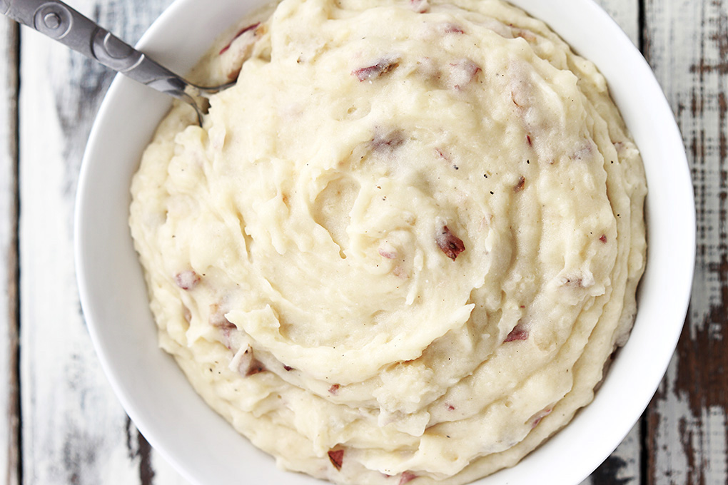 Rezept von Großmutter mit einem Twist: warmer, würzig sanfter Kartoffelbrei!