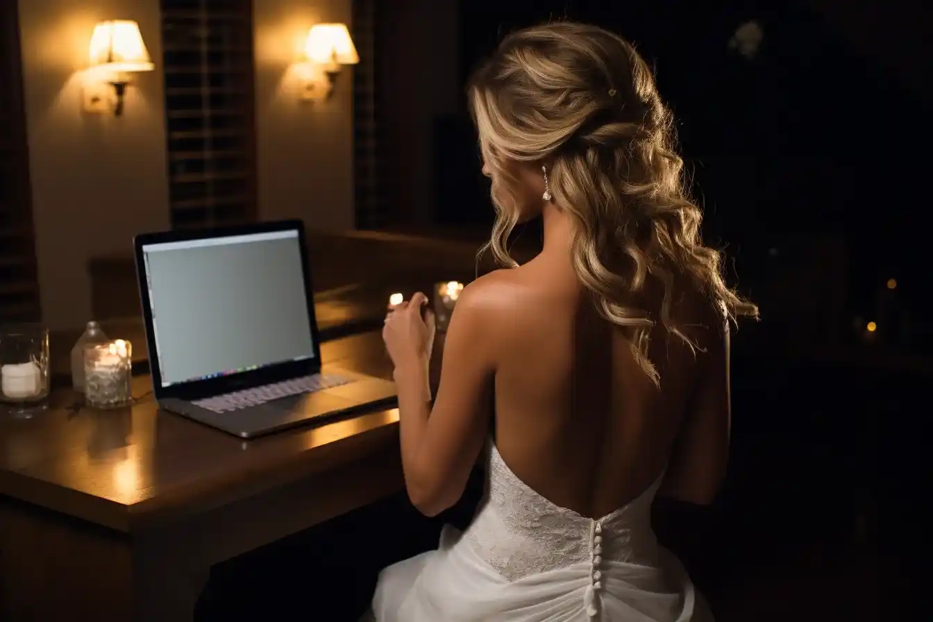 Der perfekte Hochzeitstag eines Paares nimmt eine unerwartete Wendung - sehen Sie das Foto, das das Internet erschüttert