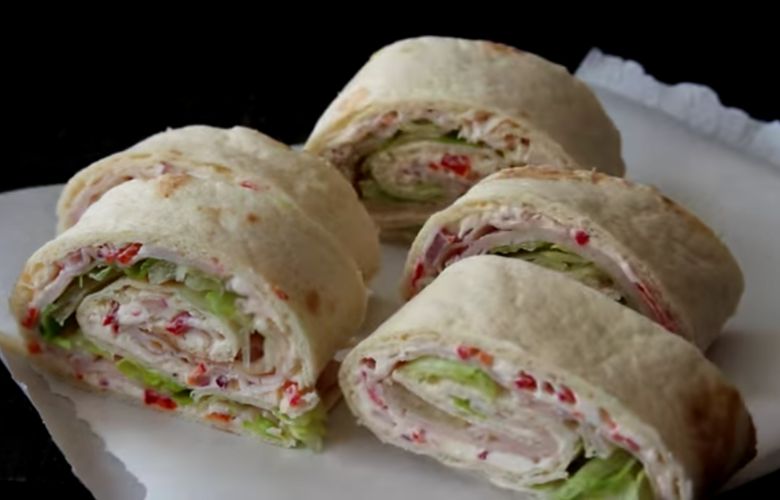Diese knackigen Tortilla-Wraps mit Putenbrust sind das erfrischende Abendessen, wonach du dich sehnst!