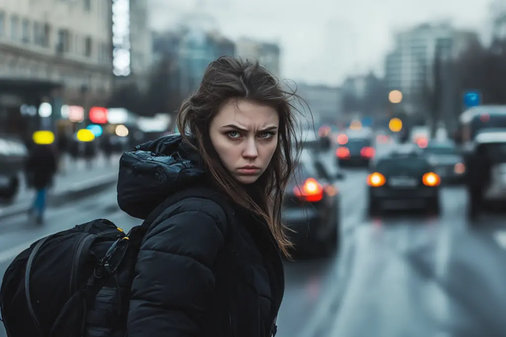 Kann jemand helfen? Verletzter Mann bricht auf überfüllter Straße zusammen