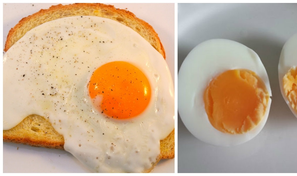 Was ist denn jetzt eigentlich gesünder, ein gekochtes Ei oder Spiegelei?