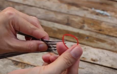 Grillzange selbst bauen