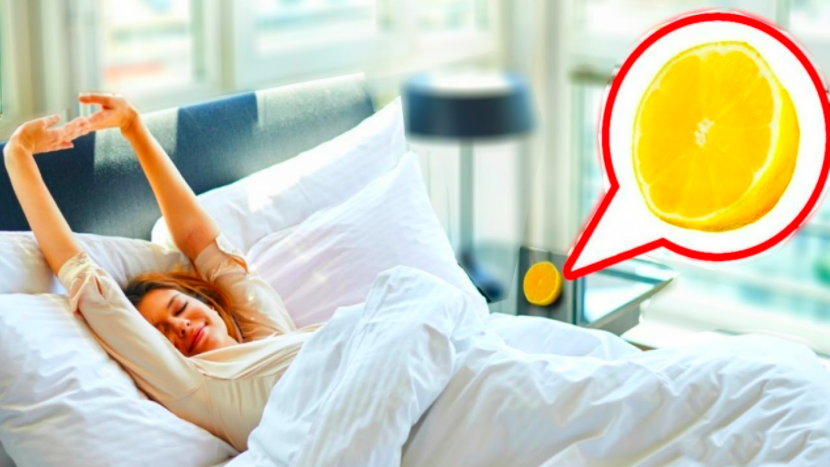 Eine Zitrone neben das Bett legen? Wenn du das hier liest, dann wirst du das heute Abend auch machen!