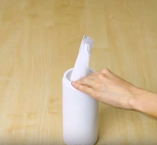 Plastiktüten Falttechnik 12