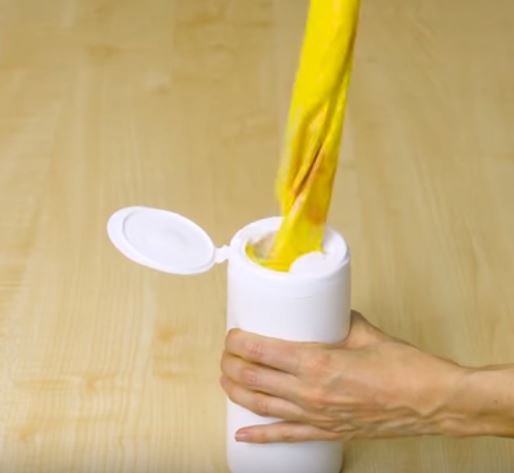Plastiktüten Falttechnik 17