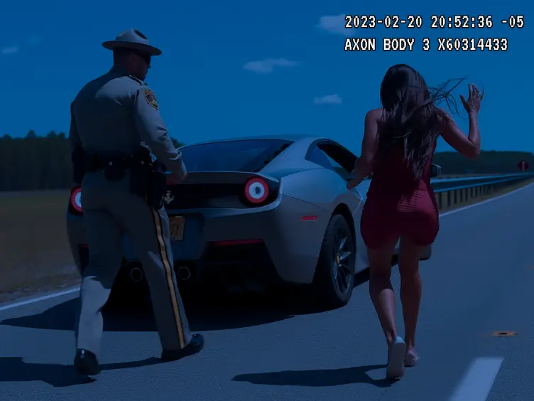 Erstaunliches Filmmaterial aufgedeckt: Frau zeichnet heimlich Polizei-Verkehrsstopp auf!