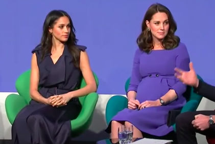 Warum Meghan und Kate beide während ihrer Schwangerschaft kürzere Röcke trugen.
