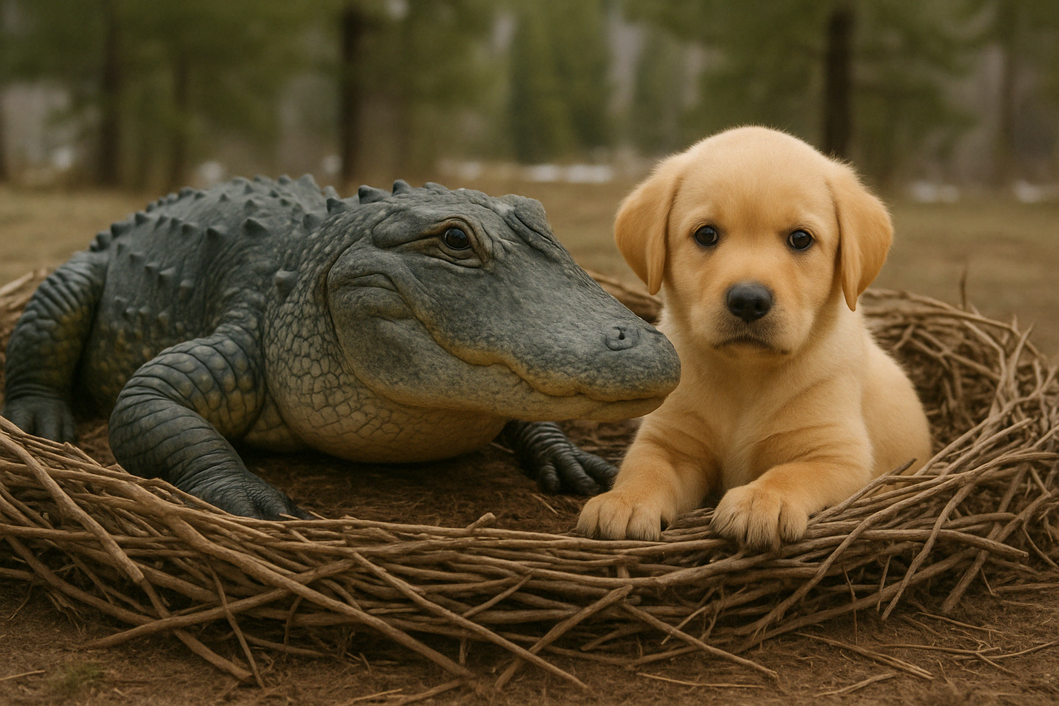 Jacaré arrebata filhote de cachorro do quintal – O que os vizinhos descobrem vai deixar você de queixo caído!
