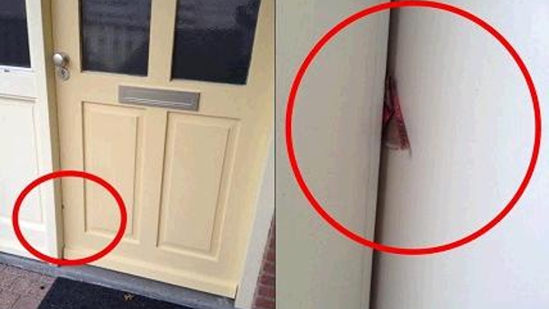 Fique atento: Encontrar papelão na sua porta de entrada pode significar que um ladrão está de olho na sua casa!