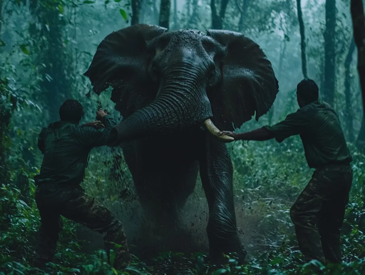 Ela seguiu um elefante até a floresta, mas não imaginava que isso a levaria a esse ponto.
