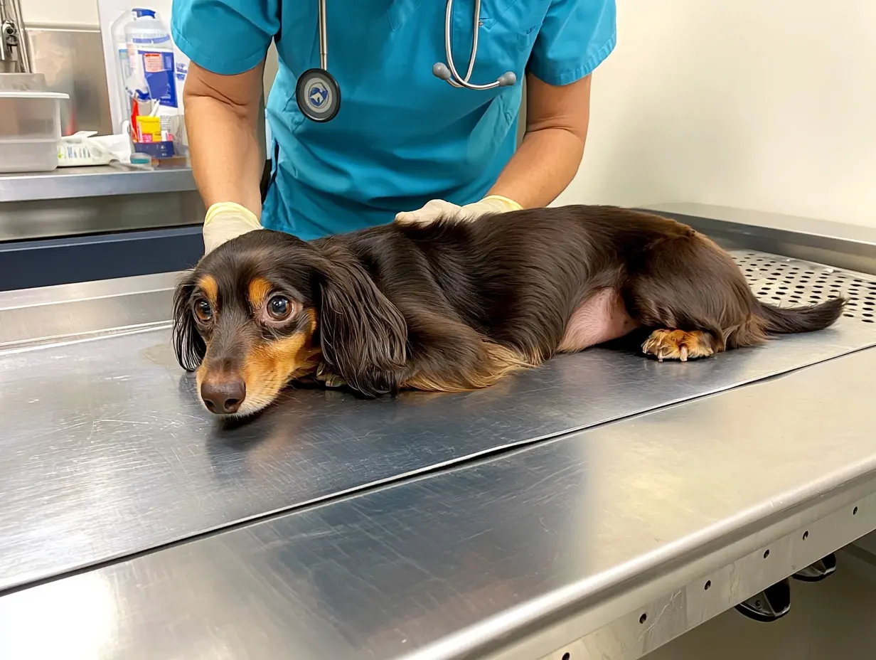 Um homem teve que abater seu cachorro porque não tinha dinheiro para o tratamento - mas o veterinário fez algo inesperado