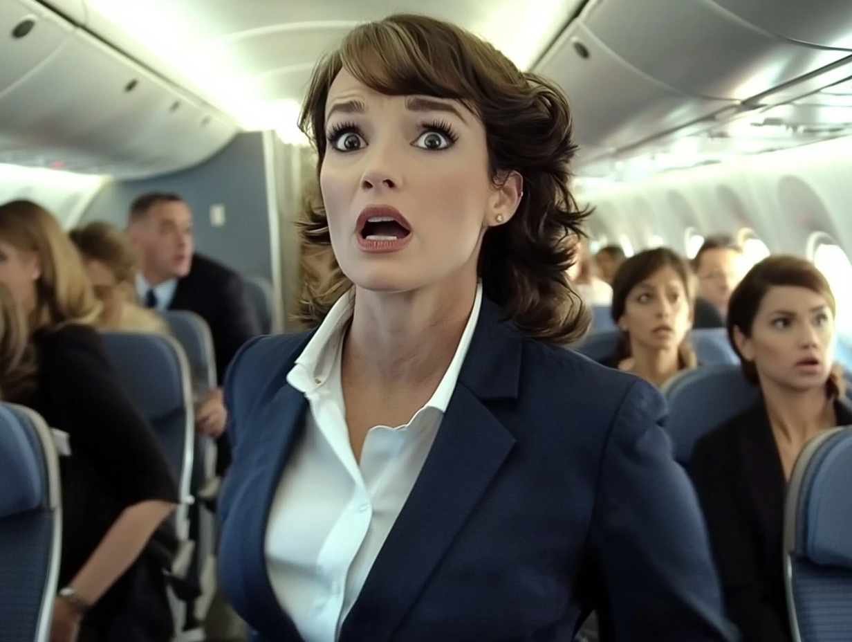 A comissária de bordo vê seu pai no avião - o que ela descobre em seguida a deixa perplexa!